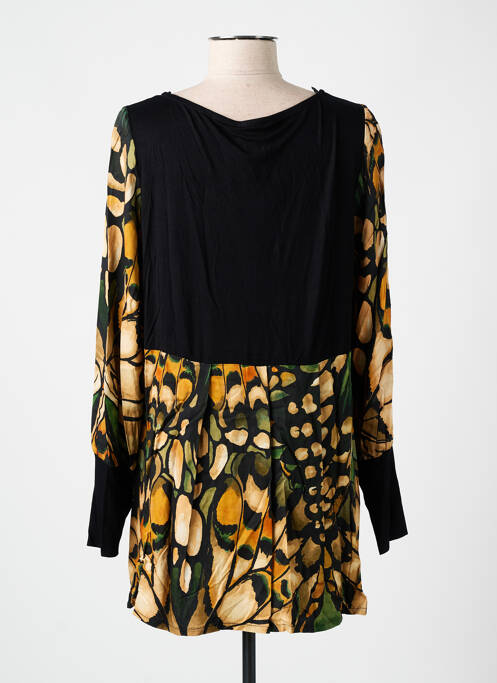 Tunique manches longues noir AN II VITO pour femme