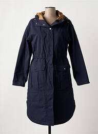 Parka manches longues a capuche bleu WHITE STUFF femme