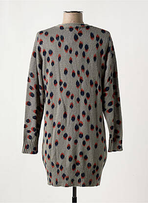 Gilet manches longues coupe cintrée gris NICE THINGS femme