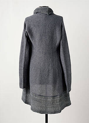 Gilet manches longues coupe cintrée gris BOHEMIA femme