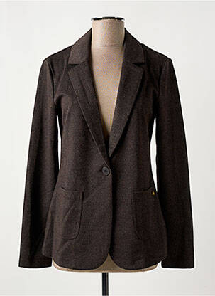 Blazer poches marron YEST femme