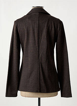 Blazer poches marron YEST femme