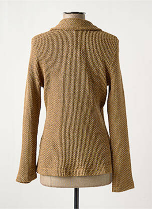 Gilet manches longues stretch marron LO! LES FILLES femme