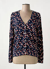 Gilet manches longues bleu NICE THINGS pour femme seconde vue