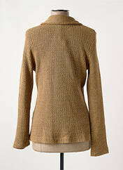 Gilet manches longues marron LO! LES FILLES pour femme seconde vue