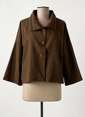 Veste casual marron LUUKAA pour femme seconde vue