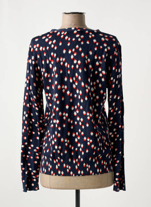 Gilet manches longues bleu NICE THINGS pour femme