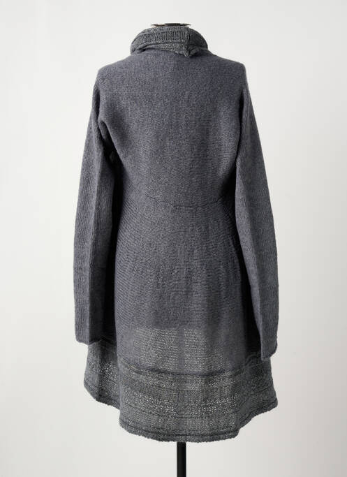 Gilet manches longues gris BOHEMIA pour femme