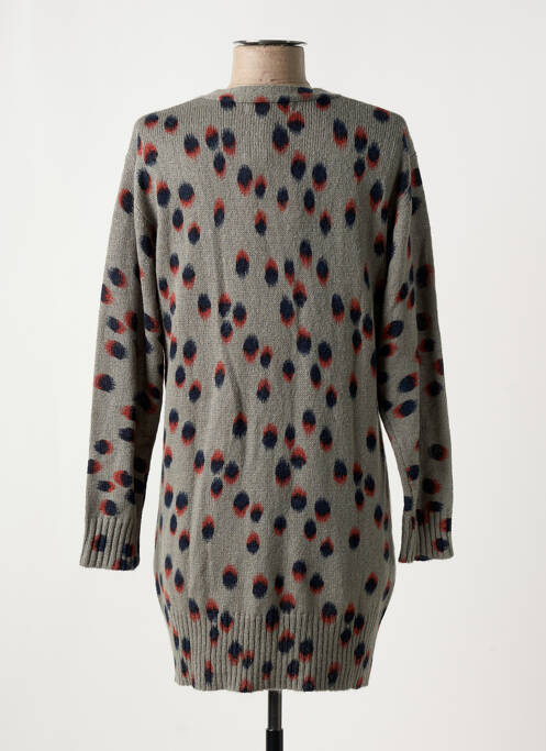 Gilet manches longues gris NICE THINGS pour femme