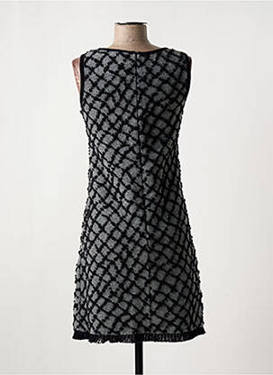 Robe mi-longue sans manche sans manche gris CRISTINA GAVIOLI femme
