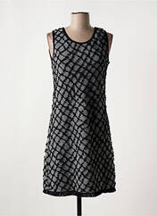 Robe mi-longue gris CRISTINA GAVIOLI pour femme seconde vue