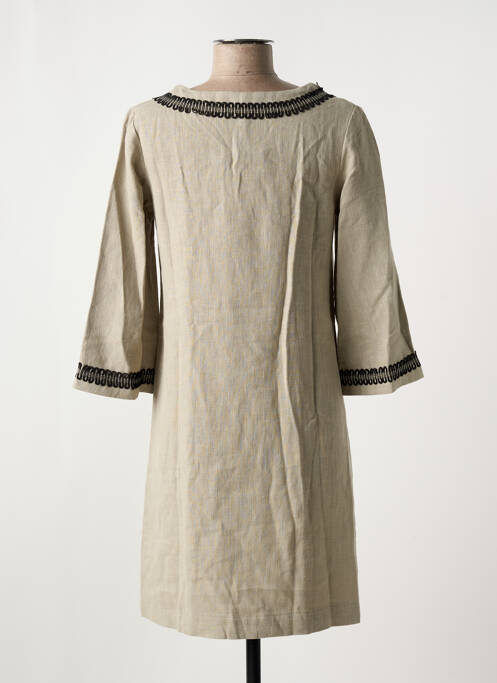 Robe courte gris SEMIOLOGY femme