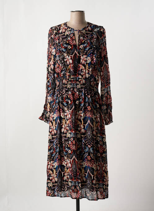 Robe longue noir MALVIN pour femme