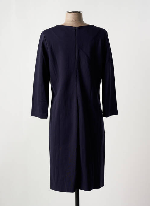Robe mi-longue bleu BASE LEVEL pour femme