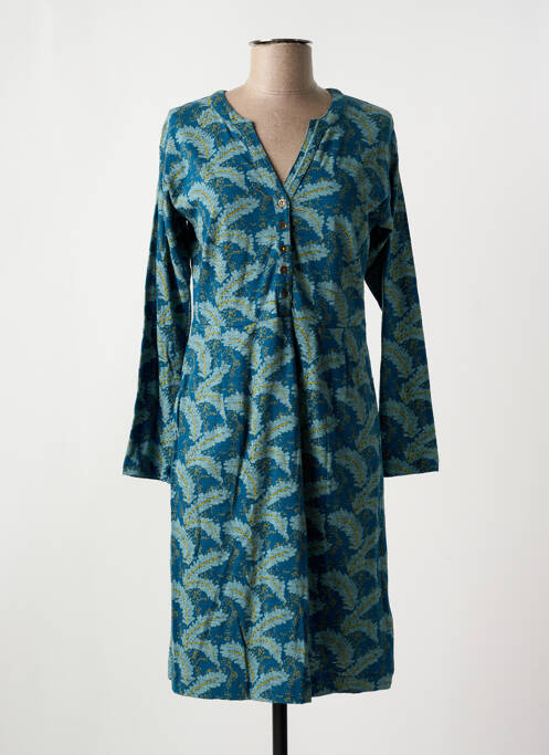 Robe mi-longue bleu WHITE STUFF pour femme