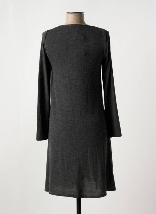 Robe mi-longue gris AN II VITO pour femme