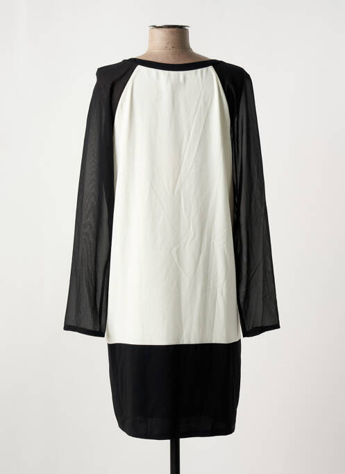 Robe mi-longue noir GARELLA pour femme