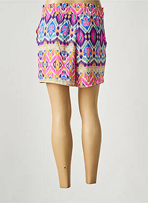Short coupe fluide taille normale rose ONLY femme