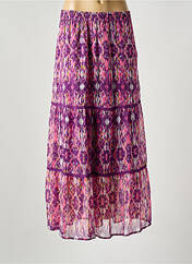 Jupe longue violet ONLY pour femme seconde vue