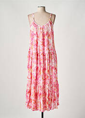 Robe longue rose GENESIS pour femme seconde vue