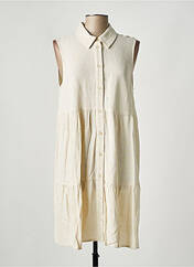 Robe mi-longue beige ONLY pour femme seconde vue