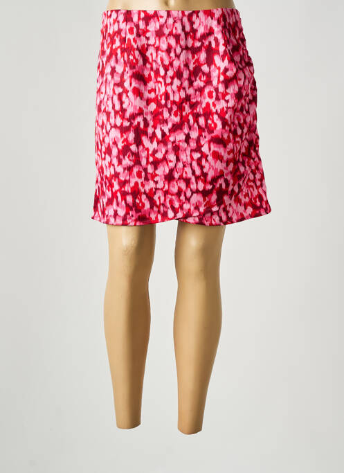 Jupe courte rouge ONLY pour femme
