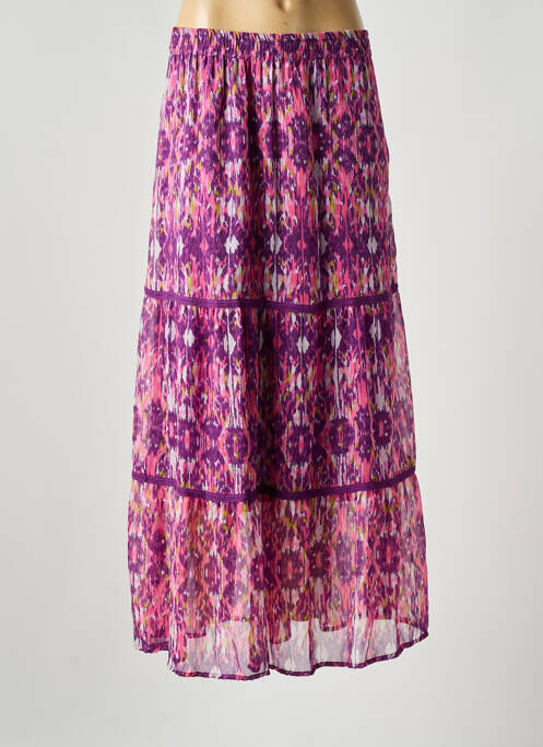 Jupe longue violet ONLY pour femme