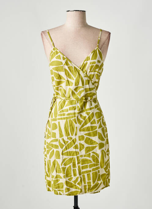 Robe courte vert ONLY pour femme