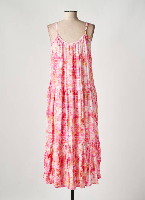 Robe longue rose GENESIS pour femme