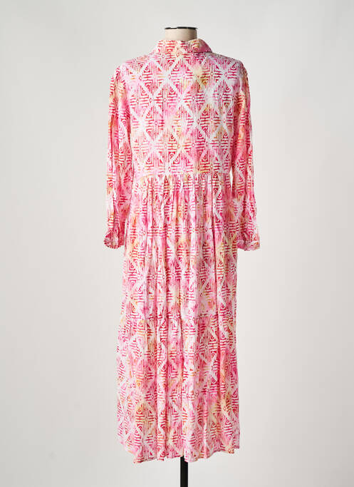 Robe longue rose GENESIS pour femme