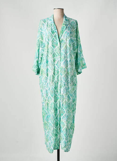 Robe longue vert GENESIS pour femme