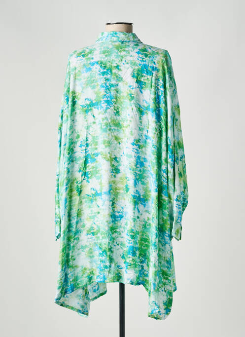 Robe mi-longue vert GENESIS femme