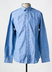 Chemise manches longues bleu SELECTED pour homme seconde vue