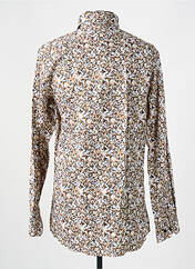 Chemise manches longues marron SELECTED pour homme seconde vue