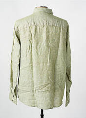 Chemise manches longues vert SELECTED pour homme seconde vue