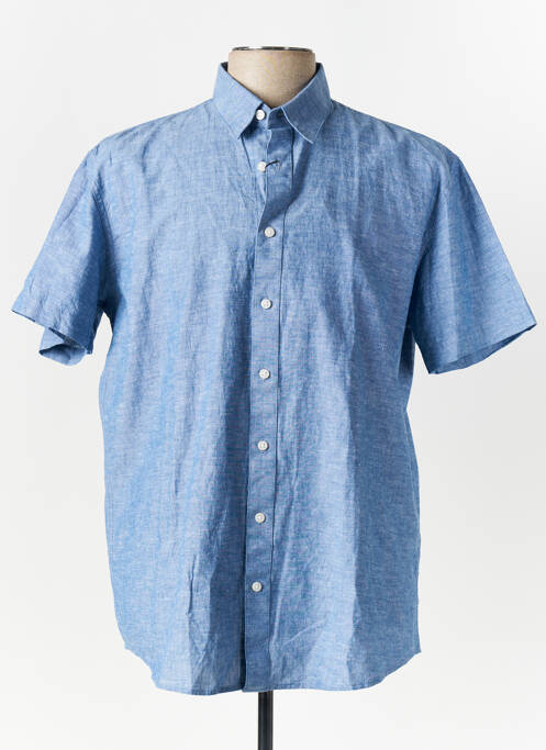 Chemise manches courtes bleu SELECTED homme