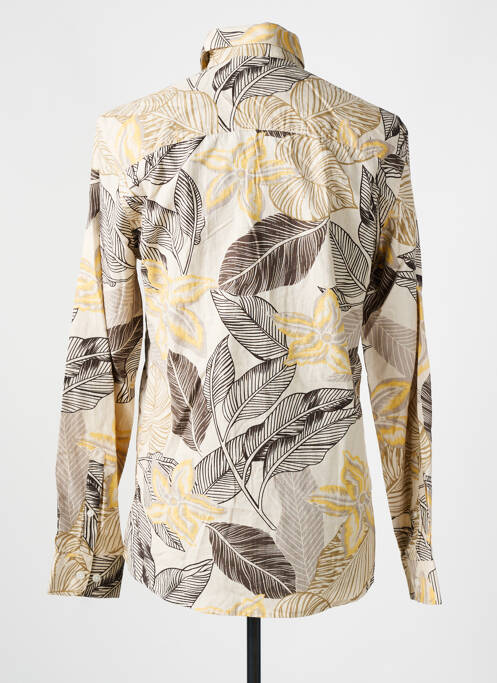 Chemise manches longues beige SELECTED homme