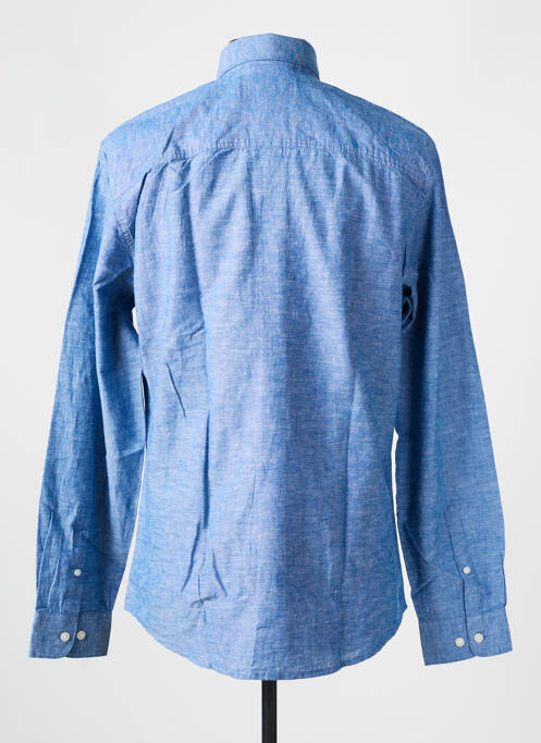 Chemise manches longues bleu SELECTED homme