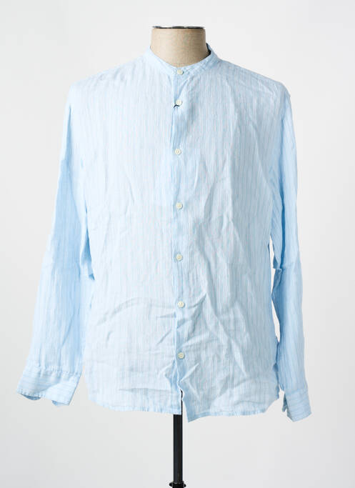 Chemise manches longues bleu SELECTED pour homme