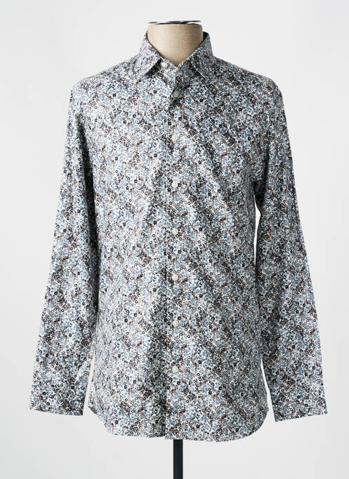 Chemise manches longues gris SELECTED pour homme