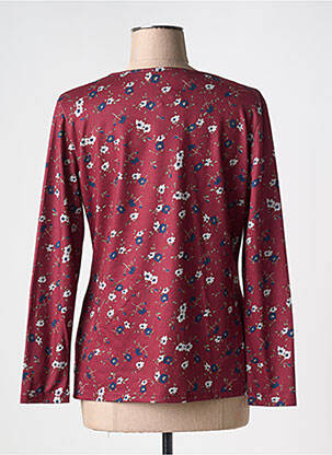 Pull coupe cintrée manches longues rouge S.QUISE femme