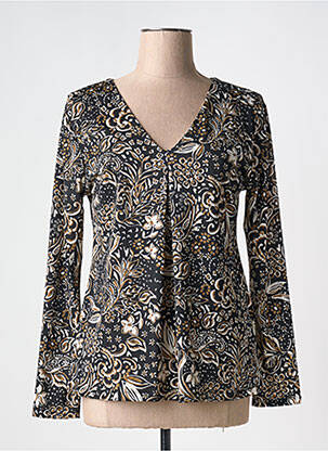 T-shirt manches longues manches longues noir JOY'S PARIS femme