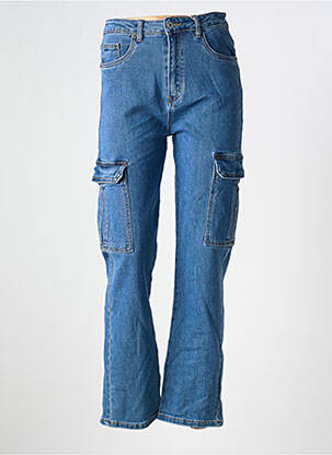 Jeans coupe slim stretch taille haute bleu VS.MISS femme