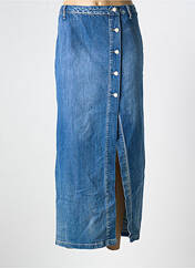 Jupe longue bleu PLACE DU JOUR pour femme seconde vue