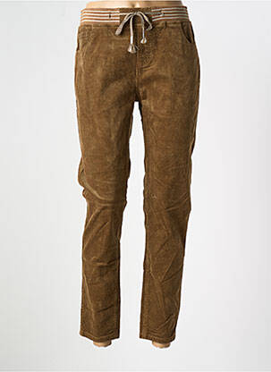 Pantalon 7/8 marron ONADO pour femme