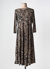 Robe mi-longue gris JOY'S PARIS pour femme seconde vue