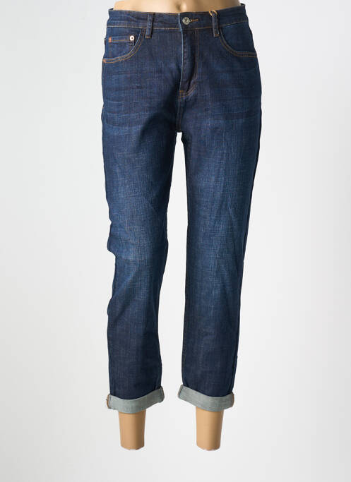Jeans coupe droite bleu ONADO pour femme