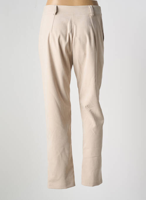 Pantalon droit beige HALOGENE femme