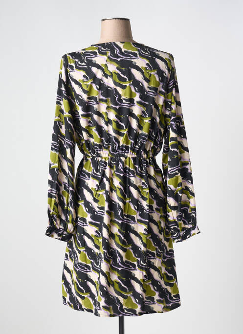 Robe courte vert AN' GE pour femme