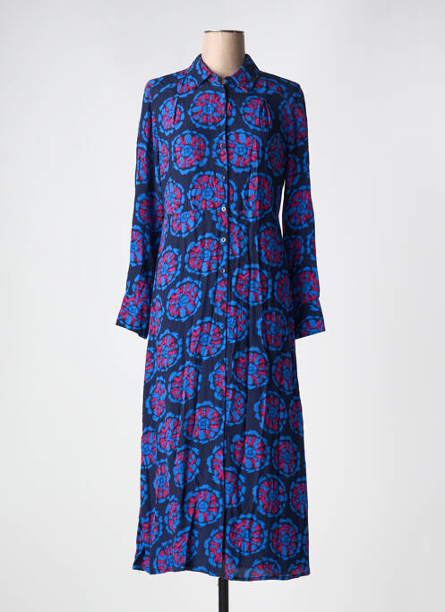 Robe longue bleu AN' GE pour femme